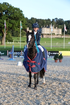 Emmie Horner & Treflan Nero win the Just for Schools 80cm Individual